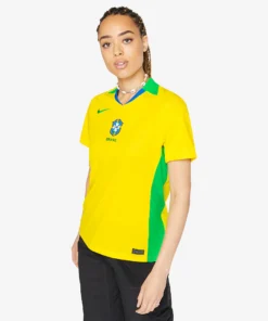 Camisa Feminina Da Seleção Brasileira 2025 Nike Dri-FIT Stadium Home