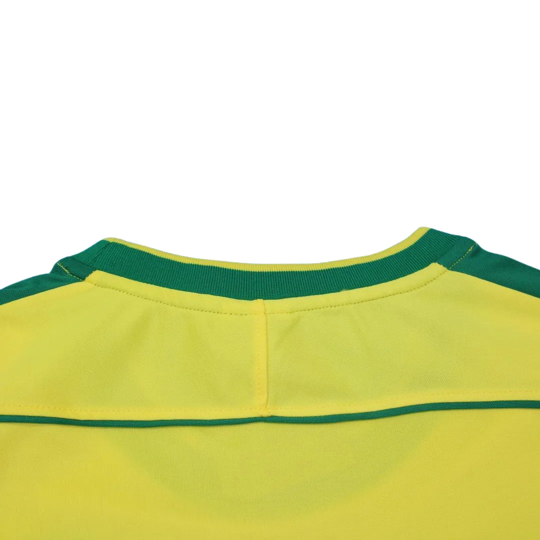 Camisa Brasil Manga Longa Home 1998 – Versão Retrô - Imagem 10