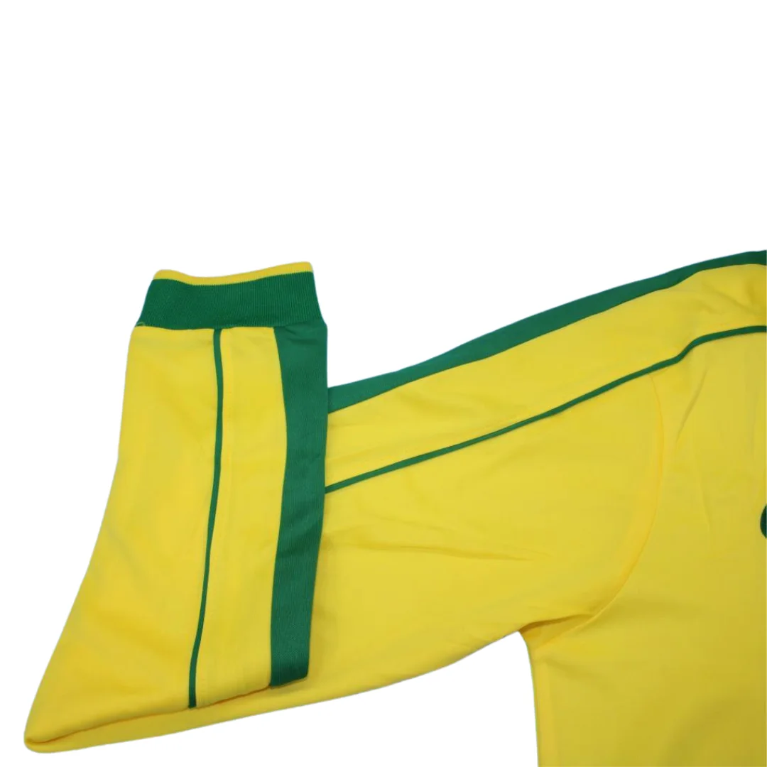 Camisa Brasil Manga Longa Home 1998 – Versão Retrô - Imagem 9