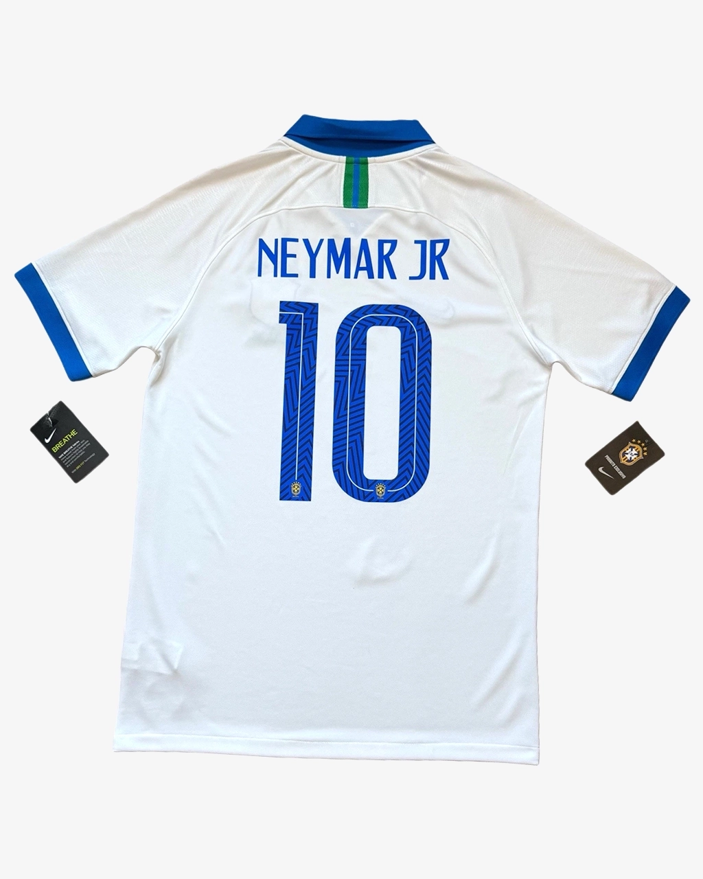 Camisa Seleção Brasileira Copa América 19/20 Torcedor Nike Masculina - Branco - Imagem 2
