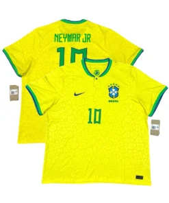 Camisa Retrô Nike Brasil 2022/2023 Home Neymar 10