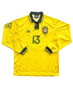 Camisa Umbro Brasil 1992/1993 Home Cafú