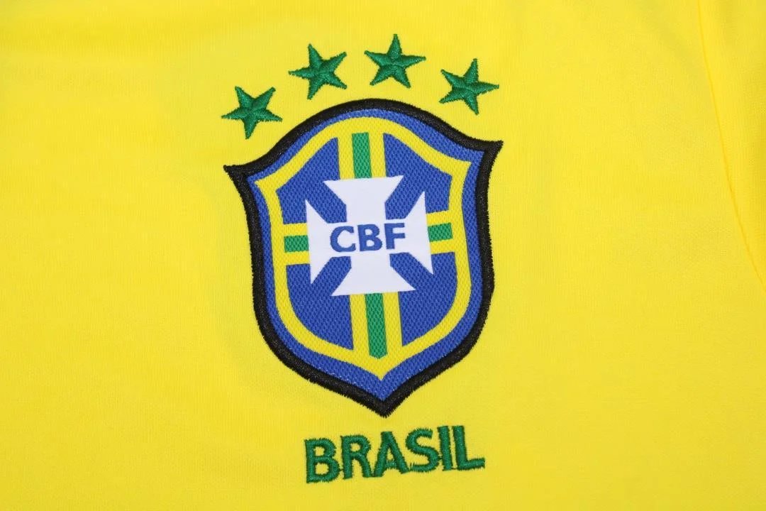 Camisa Brasil Manga Longa Home 1998 – Versão Retrô - Imagem 3