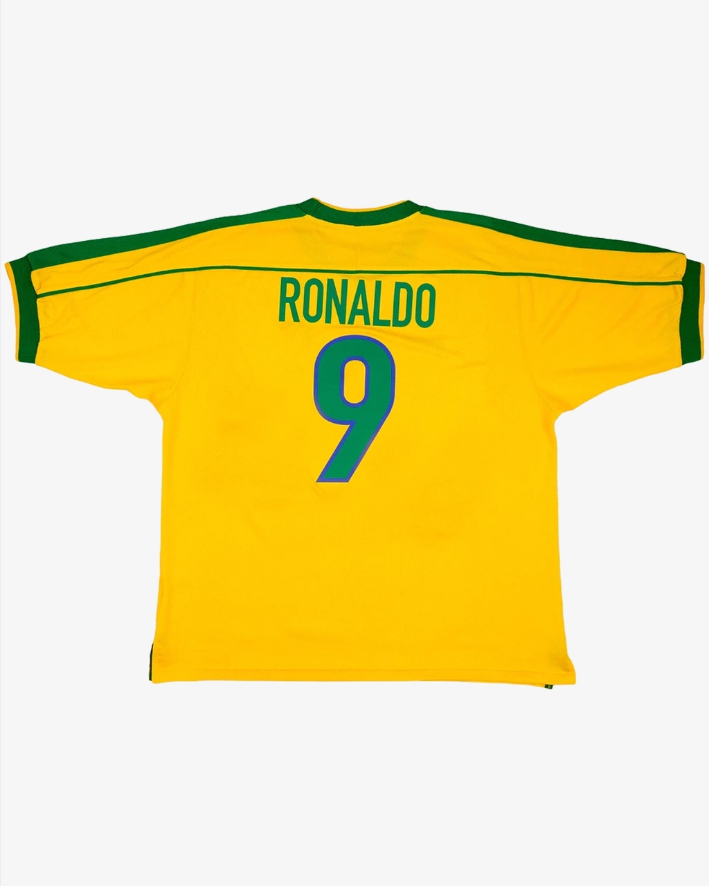 Camisa Retrô Seleção Brasileira 1998 Ronaldo Nº 9 Copa Do Mundo - Reedição Nike