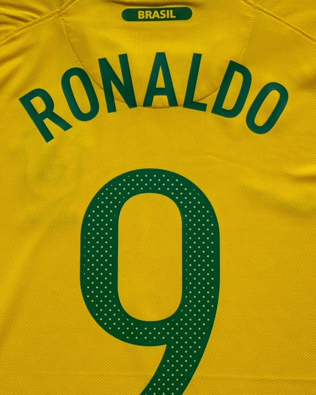 Camisa Da Seleção Brasileira 2010/11 Home Nº 9 Ronaldo - Nike (Lendário R9 Da Copa Do Mundo) - Imagem 11