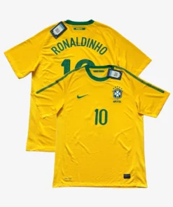 Camisa Da Seleção Brasileira 2010/11 Home Nº 10 Ronaldinho - Nike