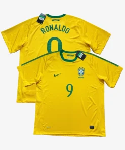 Camisa Da Seleção Brasileira 2010/11 Home Nº 9 Ronaldo - Nike (Lendário R9 Da Copa Do Mundo)