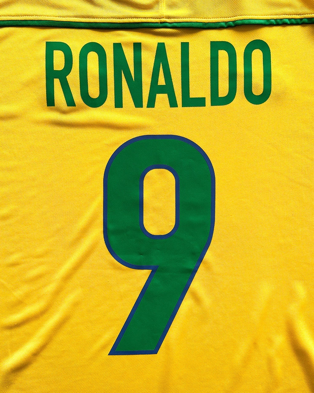 Camisa Retrô Seleção Brasileira 1998 Ronaldo Nº 9 Copa Do Mundo - Reedição Nike - Imagem 12