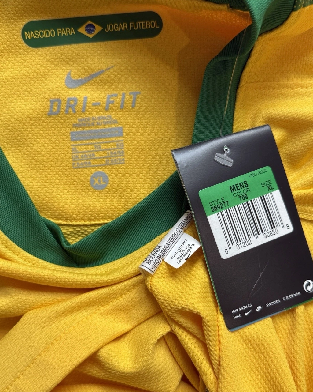 Camisa Da Seleção Brasileira 2010/11 Home Nº 9 Ronaldo - Nike (Lendário R9 Da Copa Do Mundo) - Imagem 13