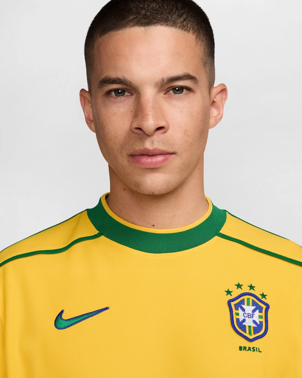 Camisa Retrô Seleção Brasileira 1998 Ronaldo Nº 9 Copa Do Mundo - Reedição Nike - Imagem 13