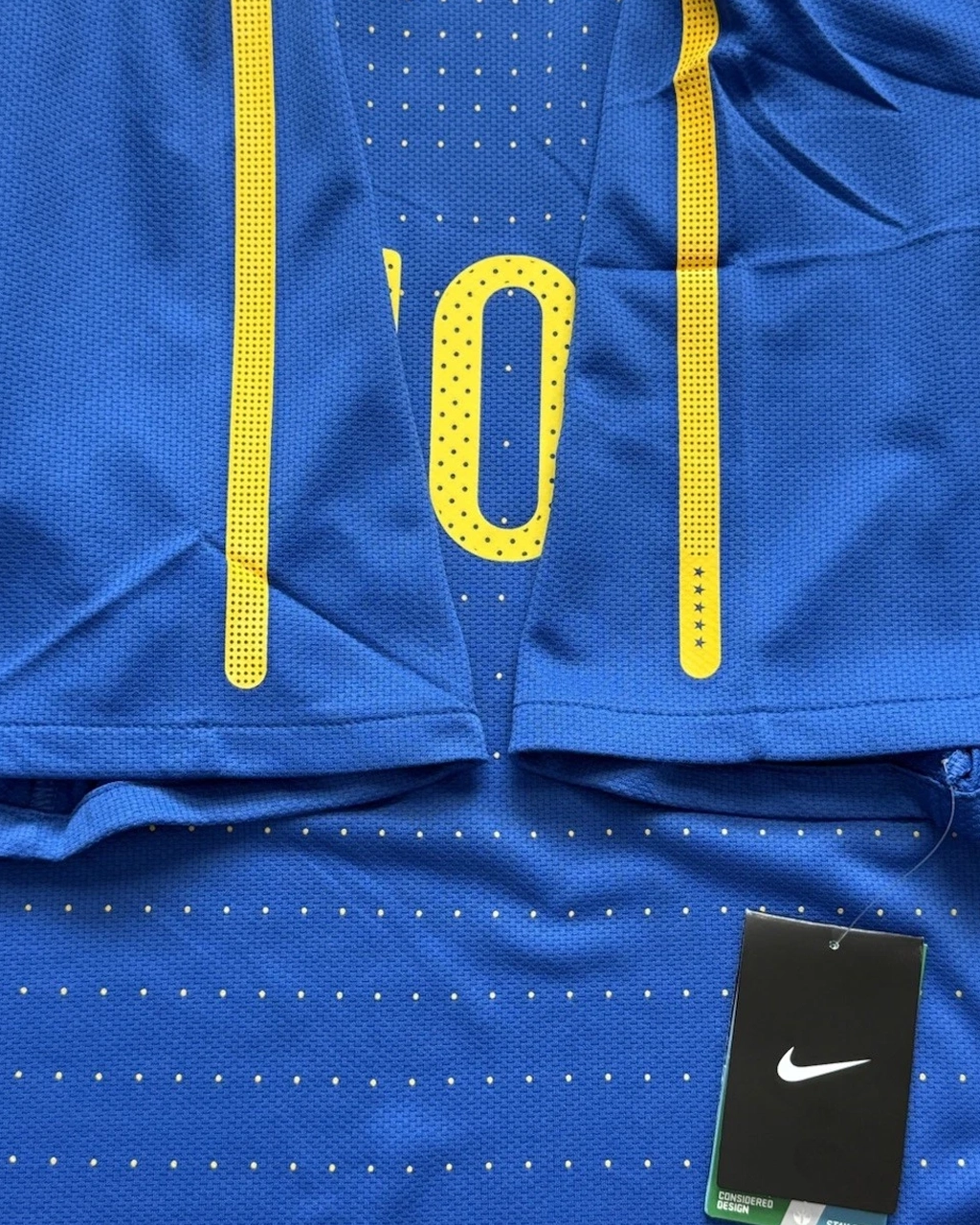 Camisa Seleção Brasileira 2010/11 Away Nº 10 Ronaldinho - Nike - Imagem 10