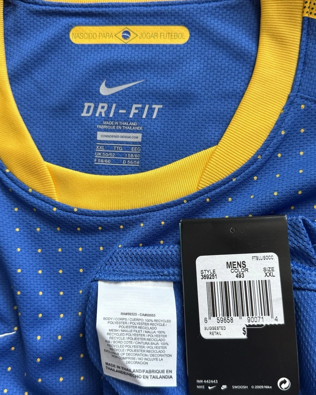 Camisa Seleção Brasileira 2010/11 Away Nº 10 Ronaldinho - Nike - Imagem 15