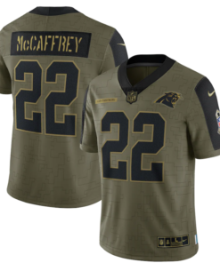 Camisa NFL Carolina Panthers Vapor Limited Jersey Salute To Service 2021