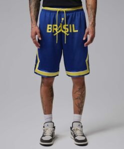 Shorts Brasil Jordan Mesh Diamond Masculino