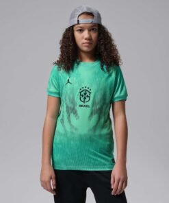 Camisa de Goleiro Brasil Jordan II 2026/27 Torcedor Pro Infantil