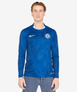 Camisa Nike Chelsea 2025/26 I Manga Longa Torcedor