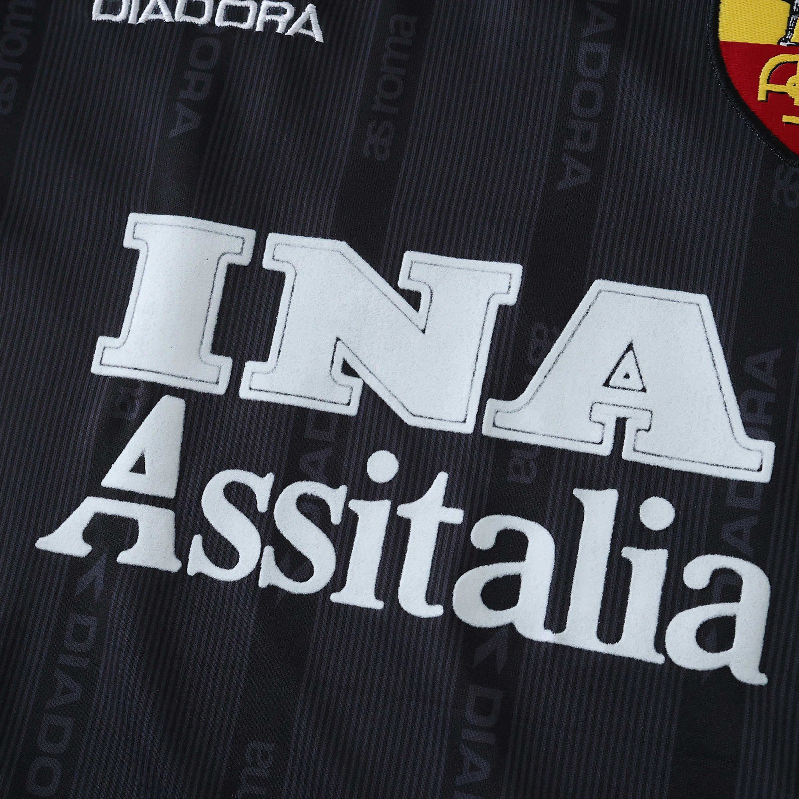 Conjunto Infantil Retrô Roma II 98/99 - Imagem 9