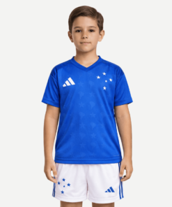 Conjunto Infantil adidas Cruzeiro 2026/27 I