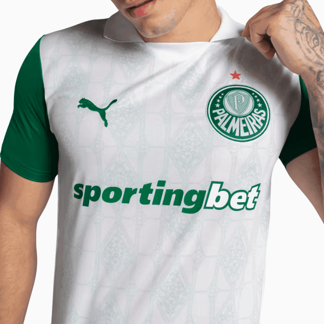 Camisa Puma Palmeiras 2025/26 II - Paulinho N° 10 - Imagem 3