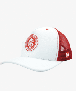 Boné Trucker Internacional Tela - Branco