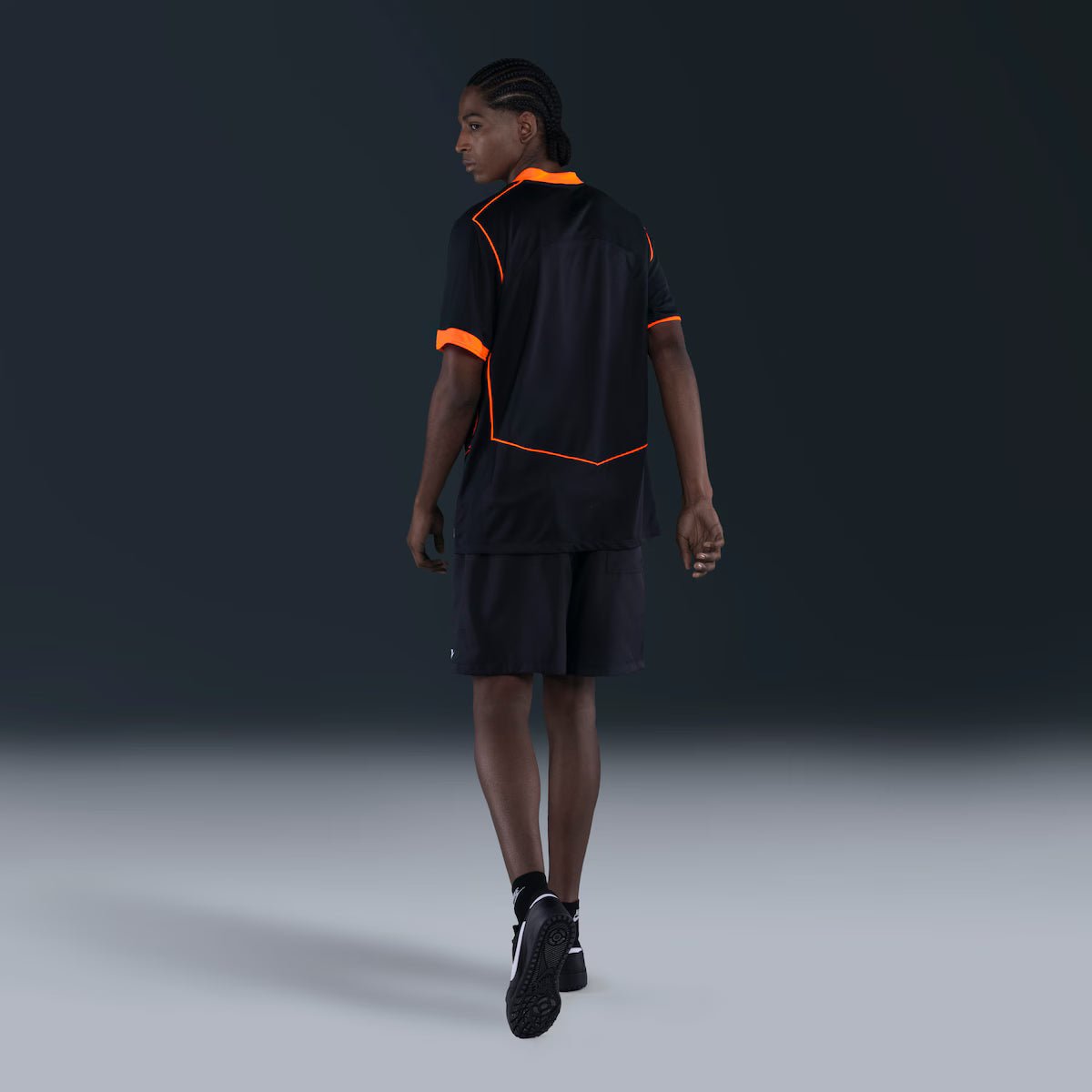 Camisa Corinthians III 25/26 - Torcedor - Preta e Laranja - Imagem 2