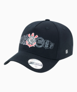 Boné Corinthians Escudos Historicos
