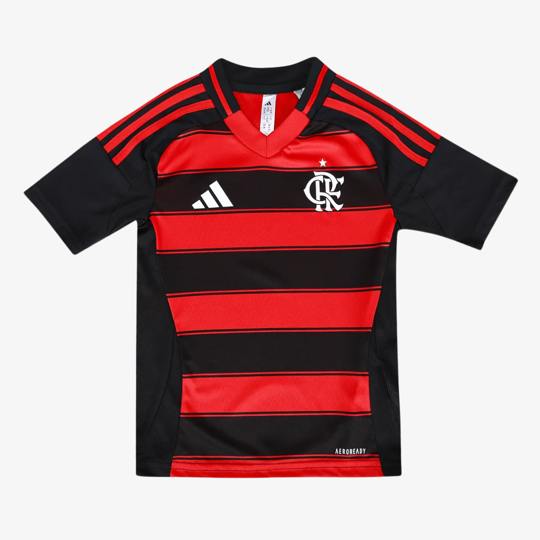 Conjunto Infantil Adidas Flamengo 2025/26 I - Imagem 2