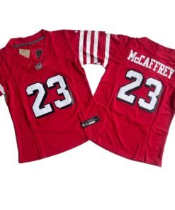 Camisa NFL Feminina San Francisco 49ers Vapor F.U.S.E. Limited Jersey Vermelha Preta