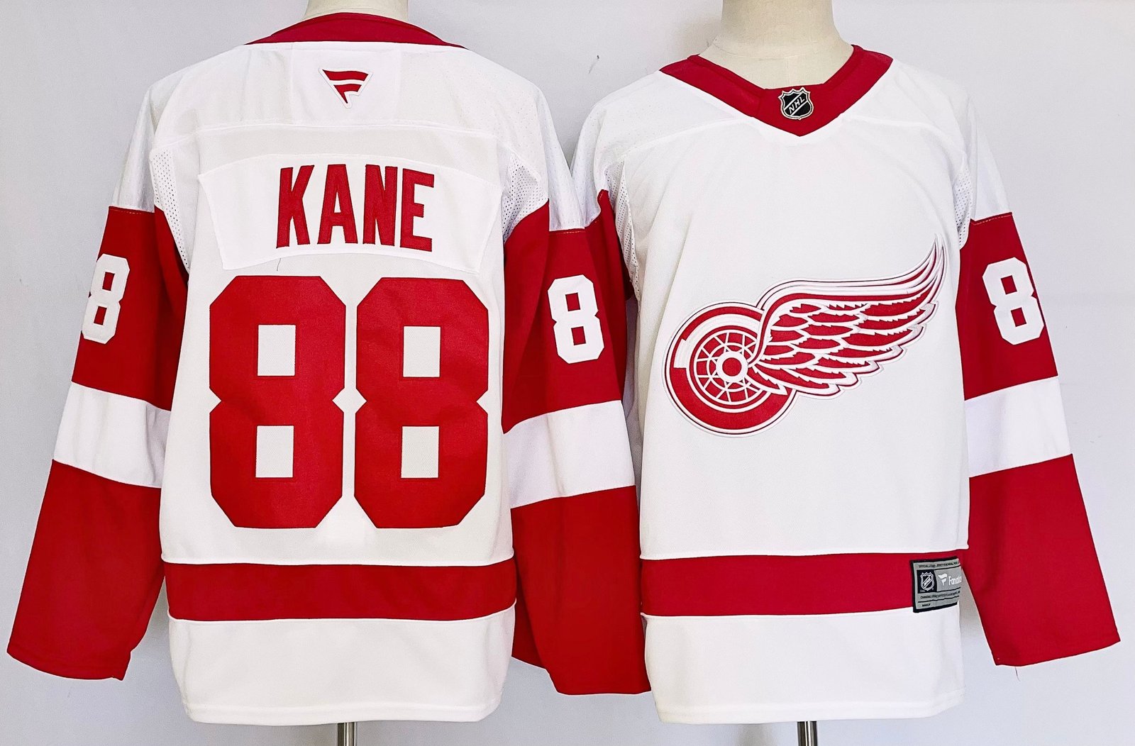 Jersey Detroit Red Wings Fanatics Away Premium Branca - Imagem 2