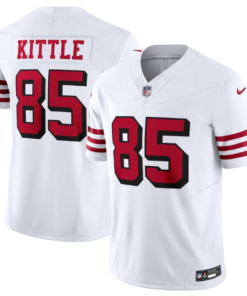 Camisa NFL San Francisco 49ers Vapor F.U.S.E. Limited Jersey Branca Preta