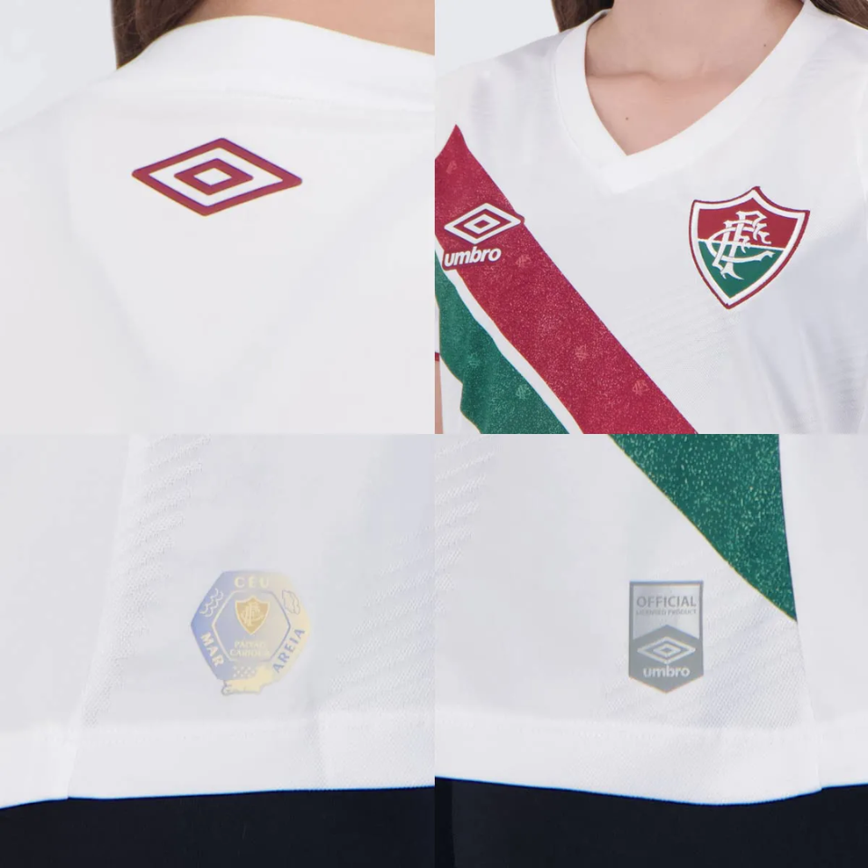 Camisa Feminina Umbro Fluminense 2024/25 II - Imagem 4