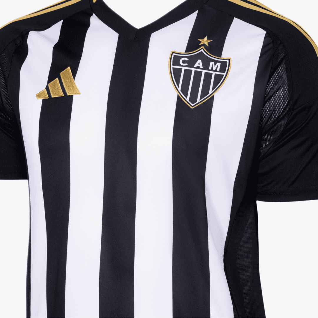 Camisa Adidas Atlético Mineiro 2025/26 I FAUSTO VERA N° 8 - Imagem 4