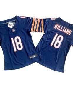 Camisa NFL Feminina Chicago Bears Vapor F.U.S.E. Limited Jersey Azul