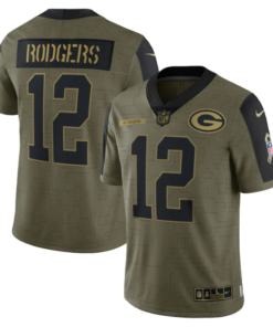 Camisa NFL Green Bay Packer Vapor Limited Jersey Salute To Service 2021