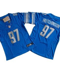 Camisa NFL Feminina Detroit Lions Vapor F.U.S.E. Limited Jersey Azul