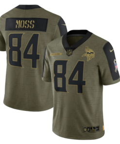 Camisa NFL Minnesota Vikings Vapor Limited Jersey Salute To Service 2021