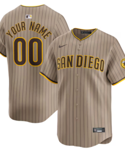 Jersey San Diego Padres BegeTorcedor Silkada