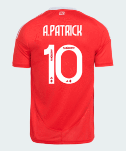 Camisa Adidas Internacional 2025/26 I - A. Patrick N° 10