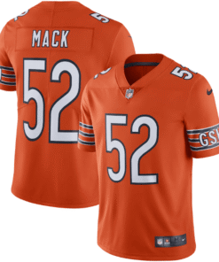 Camisa NFL Chicago Bears Vapor Limited Jersey Laranja