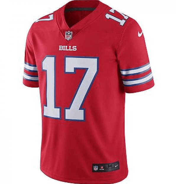 Camisa NFL Buffalo Bills Vapor Limited Jersey Vermelha - Imagem 2