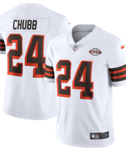 Camisa NFL Cleveland Browns Coleção 1946 Vapor Limited Jersey Branca