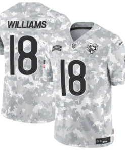 Camisa NFL Chicago Bears Vapor F.U.S.E. Limited Jersey Salute To Service 2024
