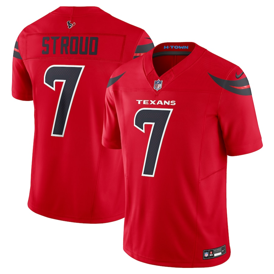 Camisa NFL Houston Texans Vapor F.U.S.E. Limited Jersey Vermelha - Imagem 2