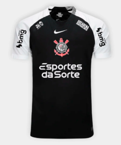 Camisa Nike Corinthians 2025/26 II Torcedor Com Patrocínios
