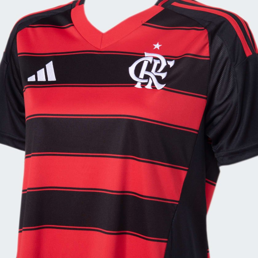 Camisa Feminina Adidas Flamengo 2025/26 I - Imagem 4