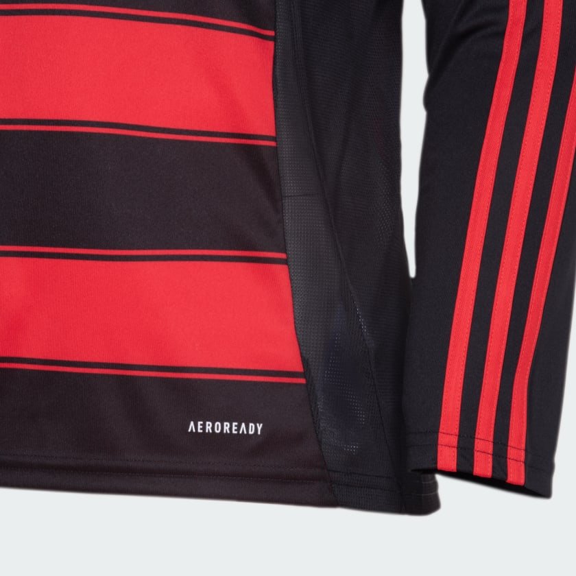 Camisa Manga Longa Adidas Flamengo 2025/26 I - Imagem 5