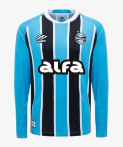 Camisa Umbro Grêmio 2025/26 I Manga Longa