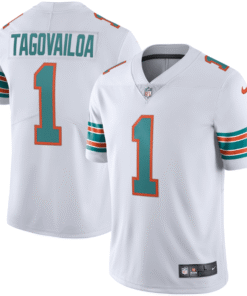 Camisa NFL Miami Dolphins Vapor Limited Jersey Branca Alternativa