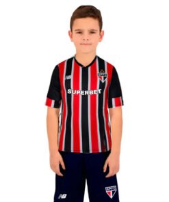 Conjunto Infantil New Balance São Paulo FC 2024/25 II