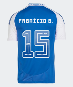 Camisa adidas Cruzeiro 2025/26 I - FABRÍCIO B. Nº 15
